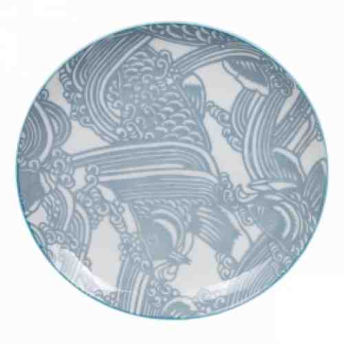 Farfurie mare - Shiki Grey/Light Blue | Tokyo Design Studio