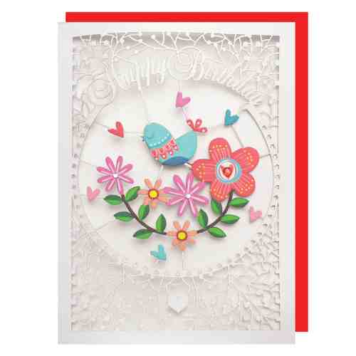 Felicitare - Happy Birthday Bird | Alljoy Design