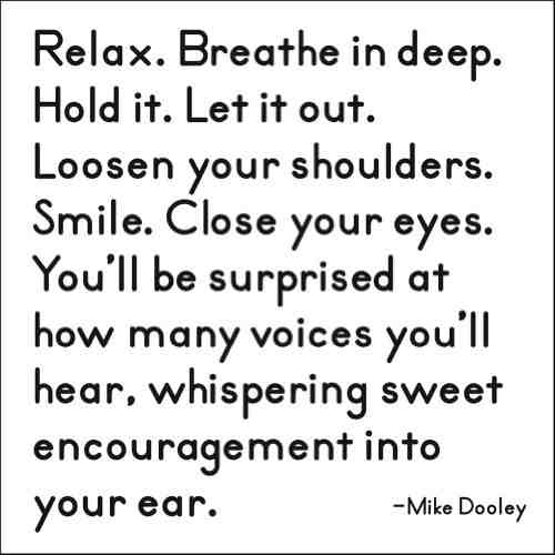 Felicitare - Relax Breathe In Deep | Quotable Cards