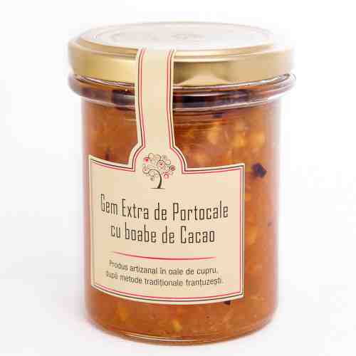 Gem Extra de Portocale cu boabe de Cacao | Les Saveurs d'Yveline