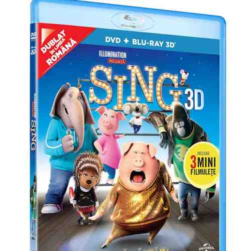 Hai sa cantam! (DVD+Blu Ray 3D) / Sing | Christophe Lourdelet, Garth Jennings
