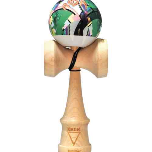 Joc de indemanare - Kendama - Krom Rosadama 100% Premium Maple - Rubber | Krom