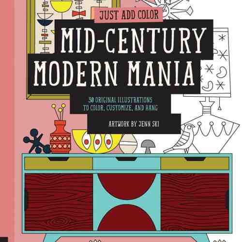 Just Add Color: Mid-Century Modern Mania | Jenn Ski