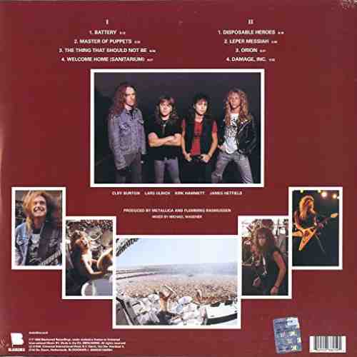 Master Of Puppets - Vinyl | Metallica