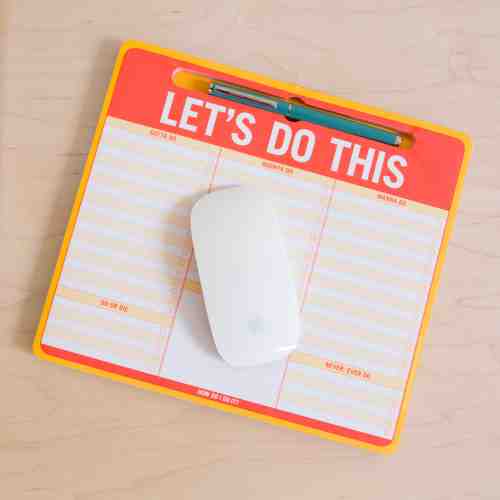Pen-to-Paper Mousepad - Let’s Do This | Knock Knock