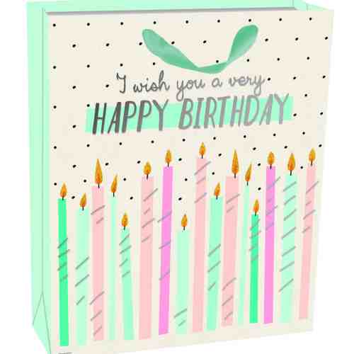 Punga mare pentru cadou - Candles | Legami