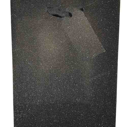 Punga mare pentru cadou - Glitter Jet Black | Glick