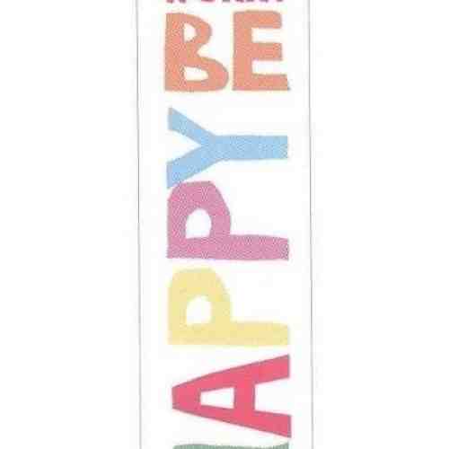 Semn de carte - Don’t Worry Be Happy | Legami