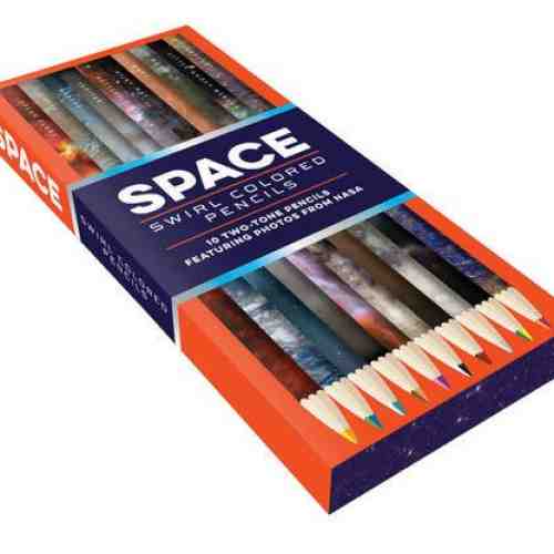 Set 10 creioane colorate - Nasa Photos | Chronicle Books