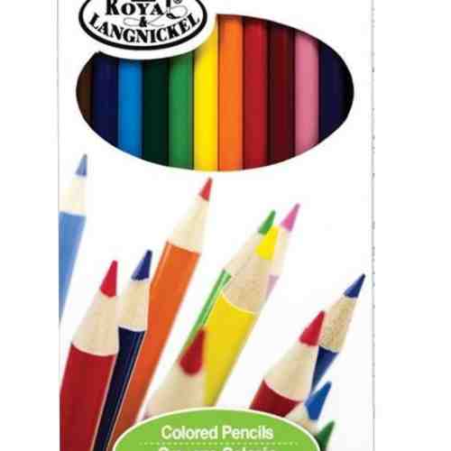 Set 24 creioane colorate - R&L | Royal & Langnickel