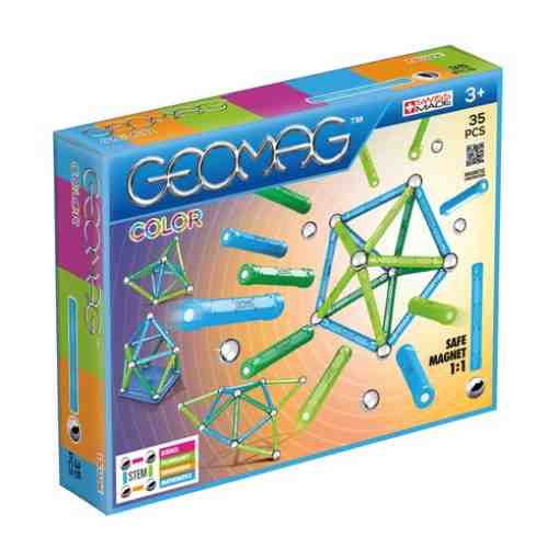 Set Constructie Magnetic Color 35 | Geomag