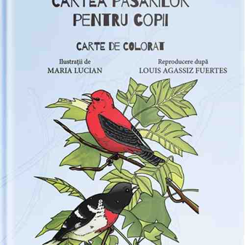 Cartea pasarilor pentru copii, carte de colorat | Thornton W. Burgess