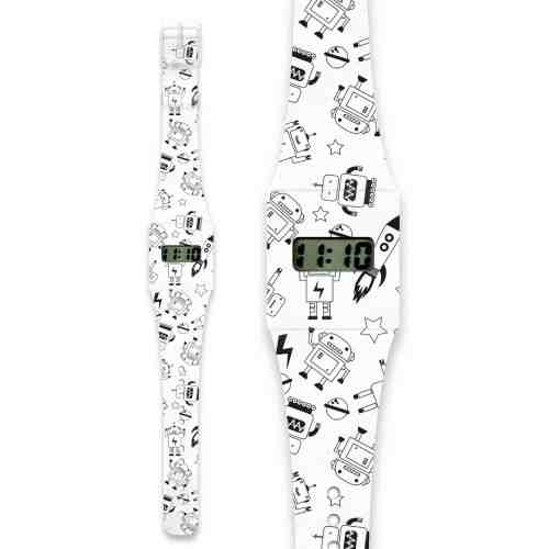 Ceas pentru copii - Roboto Pappwatch | I like paper