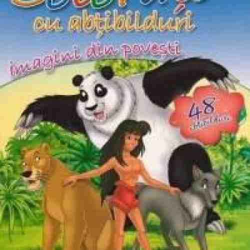 Colorati cu abtibilduri 2 - Imagini din povesti (48 abtibilduri) |
