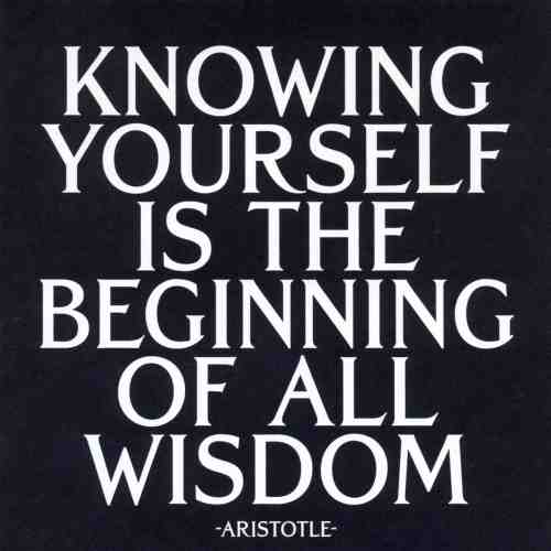 Felicitare - Knowing yourself | Quotable Cards