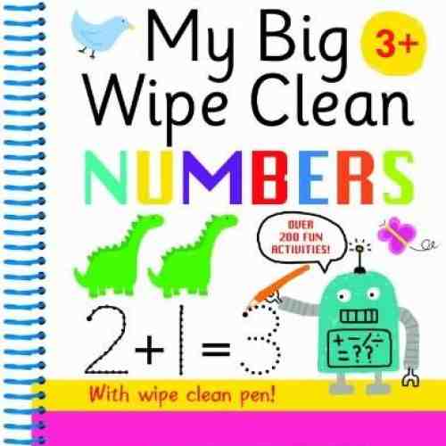 First Time Learning Big Wipe Clean- Numbers | Kay Massey