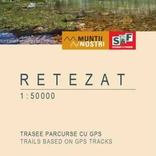 Harta de drumetie- Muntii Retezat |