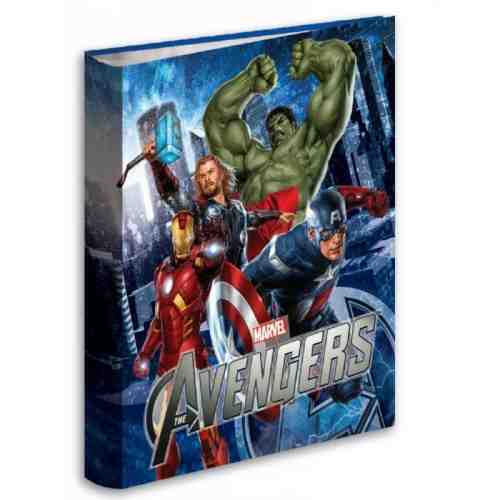 Caiet mecanic cu inele A4 - Avengers | Jad Flamande
