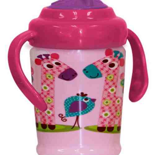 Cana cu manere, supapa si pai 270 ml Zoo