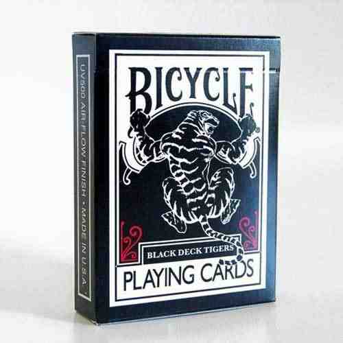 Carti de joc - Bicycle Black Tiger | Magic Hub