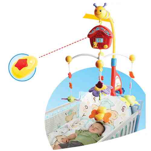 Carusel muzical cu telecomanda Bumblebee