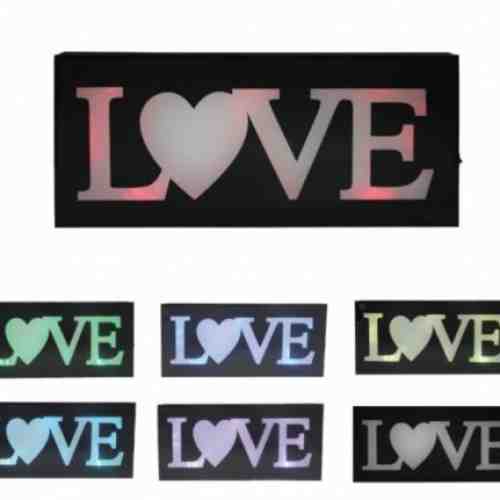 Decoratiune - Love Black - mai multe culori | Lesser & Pavey