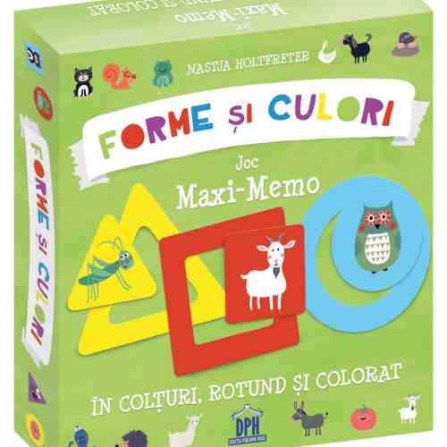 Forme si culori - Joc Maxi-Memo | Didactica Publishing House