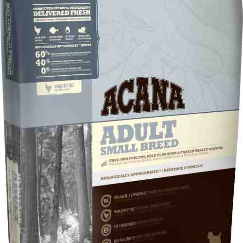 Hrana uscata pentru caini Acana Heritage Adult Small Breed 6 kg