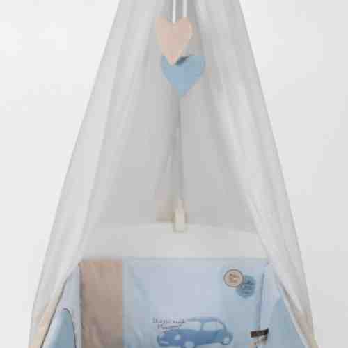 Lenjerie pentru patut copii set 4 piese Petit Dandy