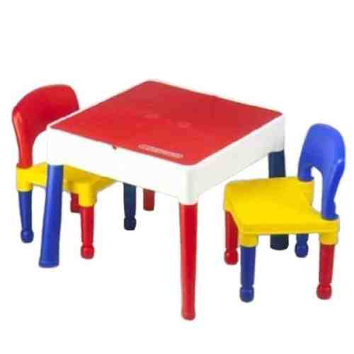 Masuta Tega Baby cu 2 scaunele Multicolor