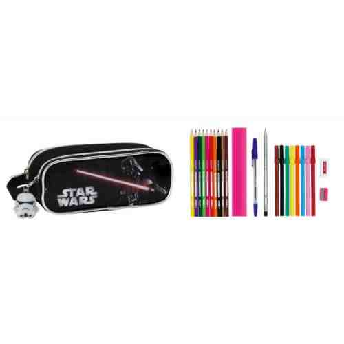 Penar cu 2 fermoare echipat - Star Wars - Darth Vader | Jad Flamande