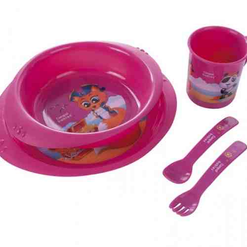 Set masa din plastic Baiat si fata