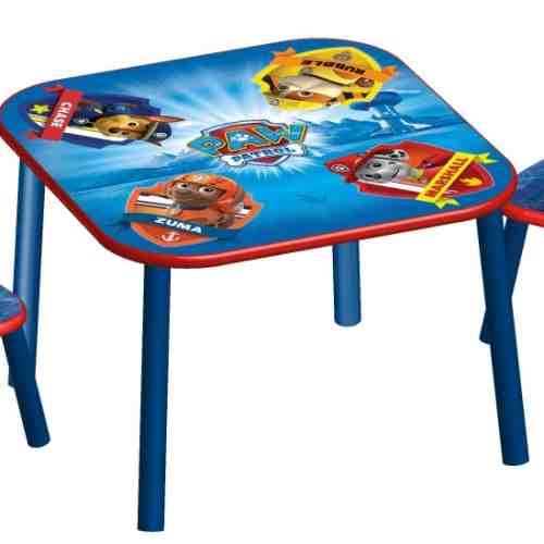 Set masuta si 2 scaunele Paw Patrol