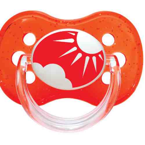 Suzeta rotunda din latex Natura B 6-18 luni