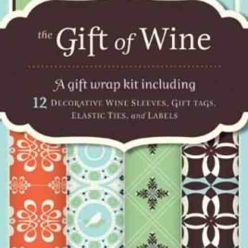 The Gift of Wine: A Gift Wrap Kit | Chronicle Books