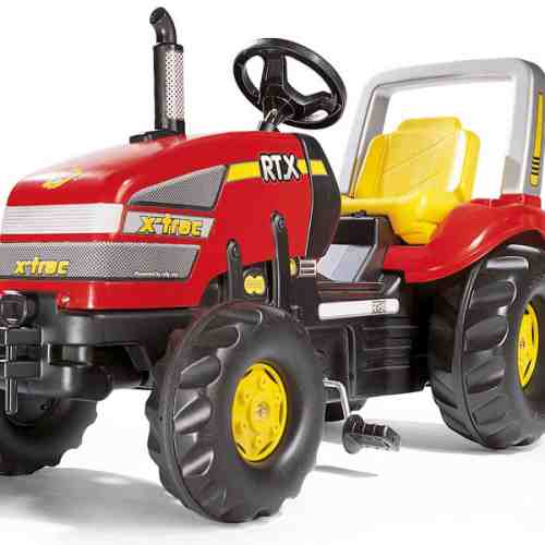 Tractor cu pedale copii Rolly Toys 035557 rosu