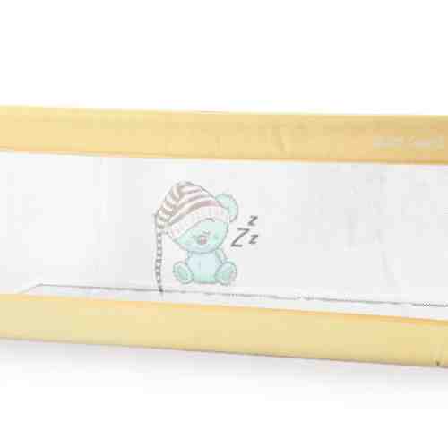 Bariera de protectie pat Night Guard Beige Green Sleeping Bear