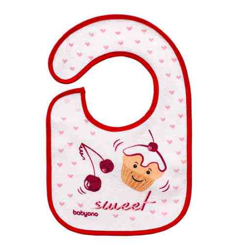 Baveta impermeabila cu scai I eat and I grow Cake