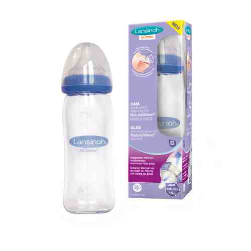 Biberon de sticla Lansinoh x 240 ml