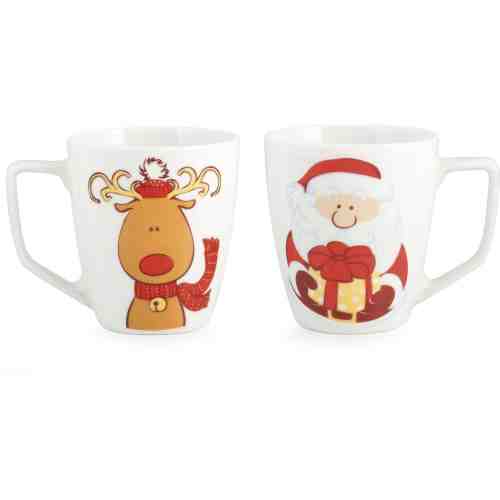 Cana portelan Craciun 360ml Lulabi 8036700