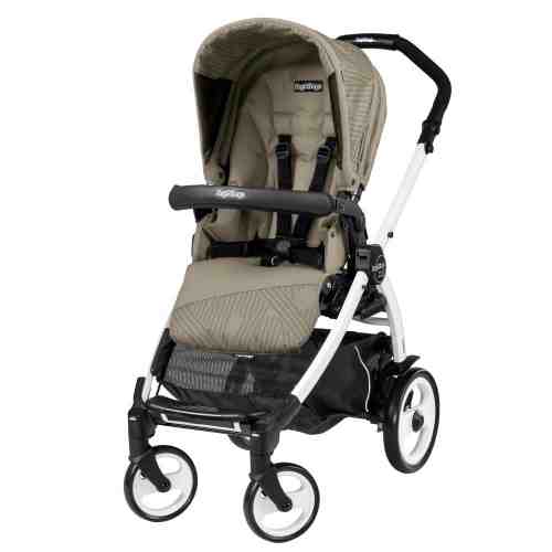 Carucior 3 in 1 Peg Perego Book Plus 51 BlackWhite Sportivo Geo Geo Beige