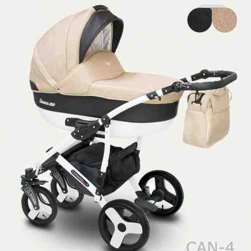 Carucior copii 2 in 1 Carera New Camarelo color CAN-4