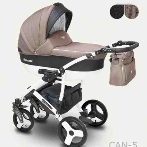 Carucior copii 2 in 1 Carera New Camarelo color CAN-5