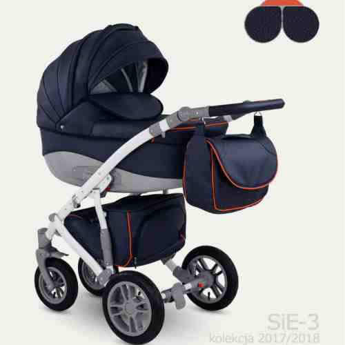 Carucior copii 2 in 1 Sirion Eco Camarelo color SiE-3