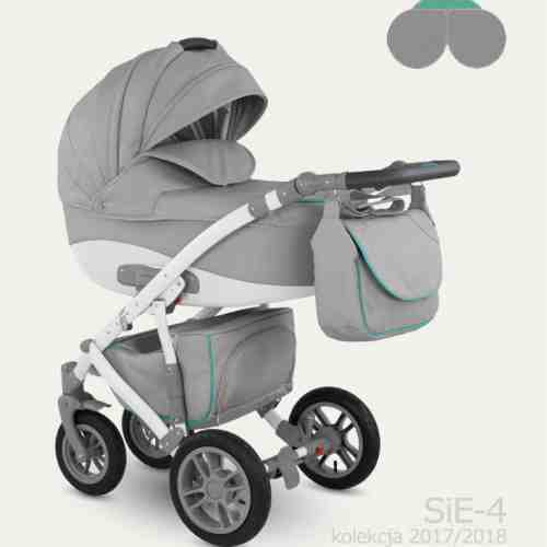 Carucior copii 2 in 1 Sirion Eco Camarelo color SiE-4