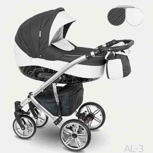 Carucior copii 3 in 1 Alicante Camarelo color AL-3
