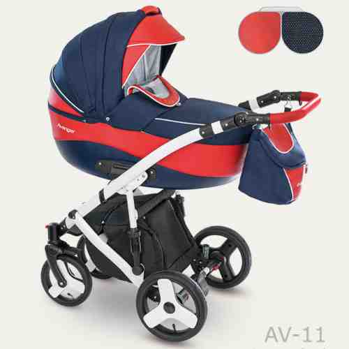 Carucior copii 3 in 1 Avenger Standard Camarelo color AV-11