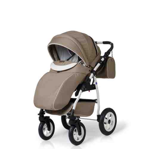 Carucior copii 3 in 1 Germany crem - alb