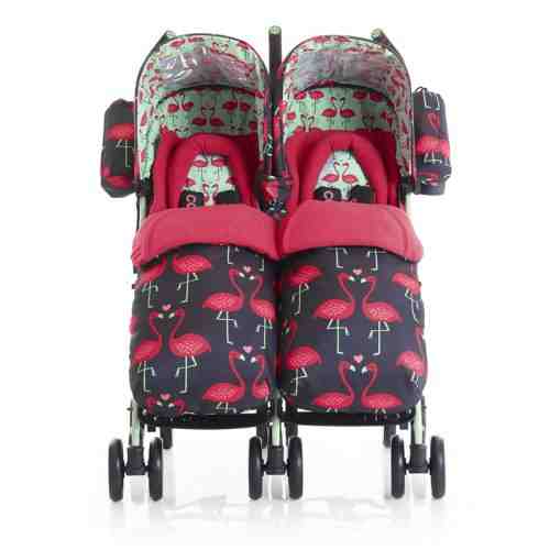 Carucior gemeni Supa Dupa Flamingo Fling