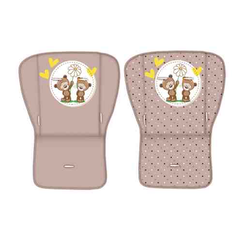 Carucior landou cu maner reversibil Combi Beige Daisy Bears
